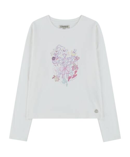CORAL LONGSLEEVES WHITE - coyseio