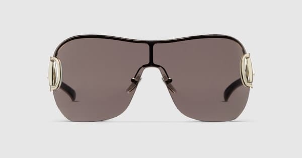 Gucci - Frameless mask sunglasses