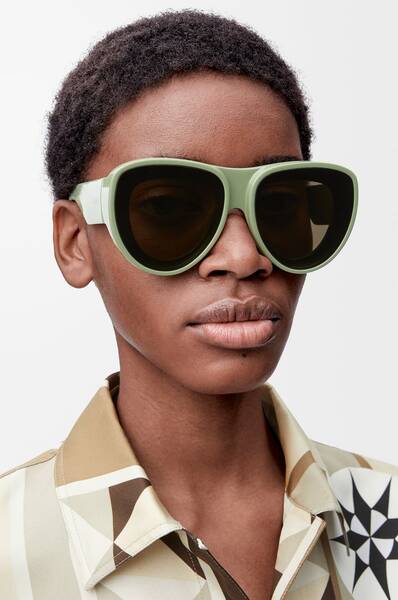 Front lenses aviatior sunglasses