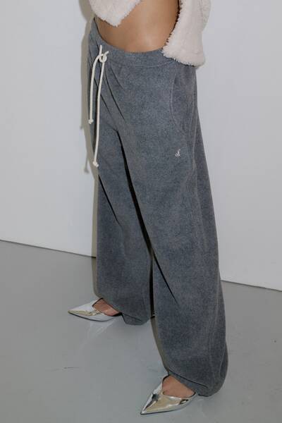 OF WARM JOGGER PANTS_CHARCOAL