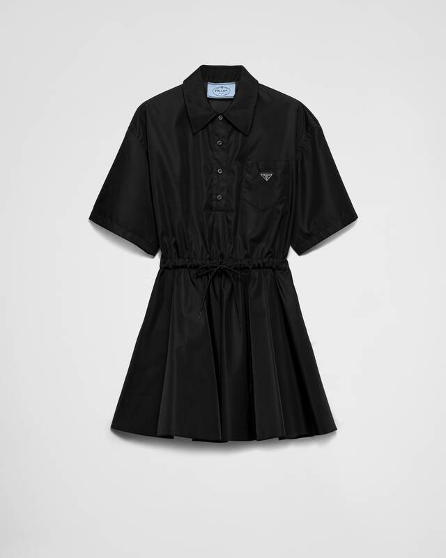 Short-sleeved Re-Nylon dress