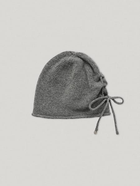 Pollu Wholegarment Knit Hat Gray (2nd) - Smooth Mood